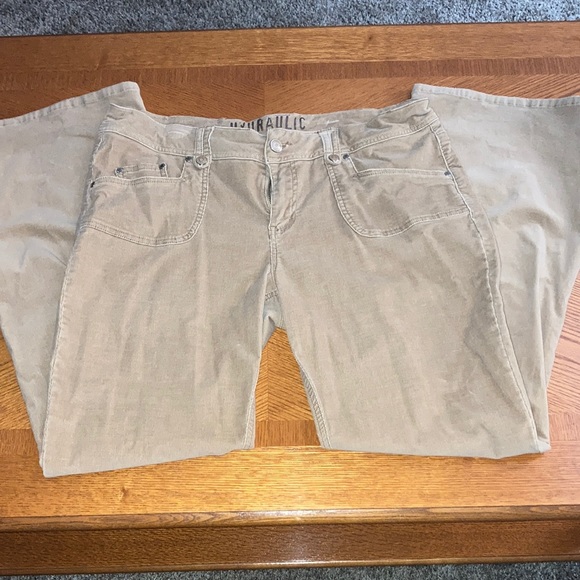 Hydraulic Pants - Women’s Khaki Corduroy Pants